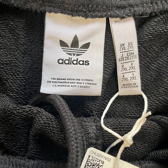 Adidas Originals Men's Cotton Shorts Size 2XL, Black - Picture 3 of 5